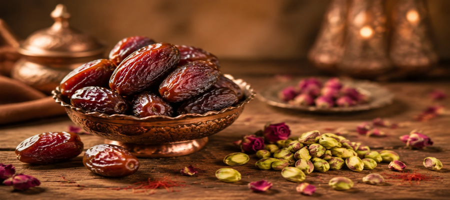 Stages of Exporting Dates and Pistachios
