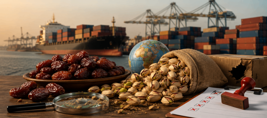 Common mistakes in exporting dates and pistachios